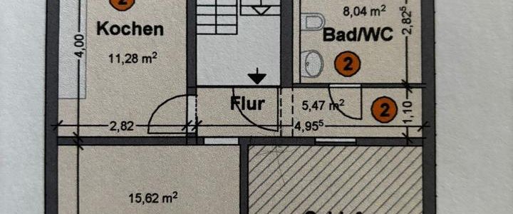 2- Zimmer Wohnung im Zentrum von Iserlohn- renoviert zu vermieten - Foto 1