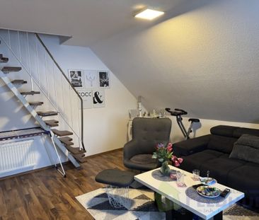 Gemütliche 2-Zimmer-Oberwohnung mit ausgebauten Spitzboden in Moorm... - Photo 6