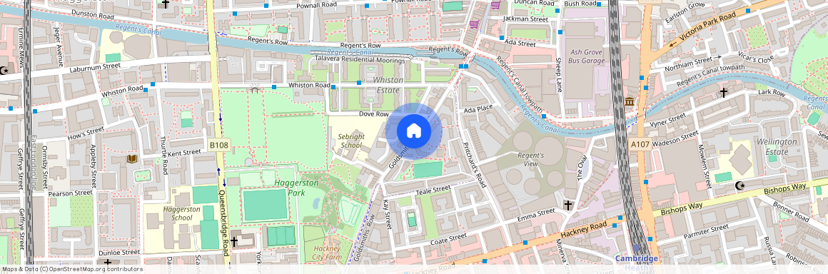 Goldsmiths Row, Shoreditch, E2