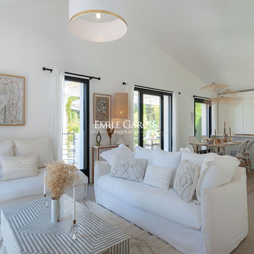 A louer, Cote d'Azur, Cannes centre, maison contemporaine avec 3 chambres doubles - Photo 1