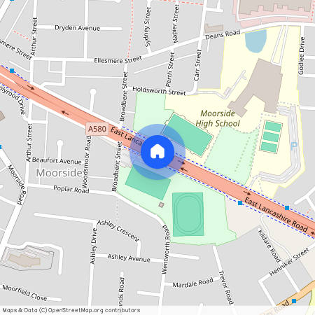East Lancashire Road, Swinton, Manchester, Greater Manchester, M27