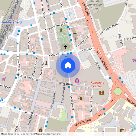 Cross Church Street, Town Centre, Huddersfield, HD1