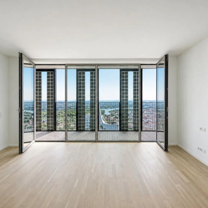 City-Sky-Studio: 38. Etage inkl. 10qm Loggia: U1 Donauinsel - DC2 Tower - Foto 1