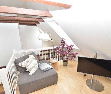 Eksklusiv taglejlighed med loft til kip i hjertet af Aalborg - Foto 1