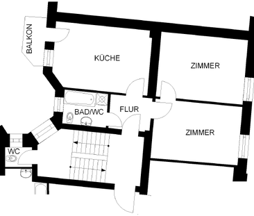 2-Zimmer Wohnung in Haspe-Zentrum - Photo 2