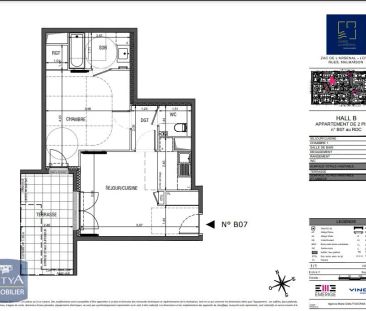 Appartement à louer 2 pièces 48.59m² - Photo 5