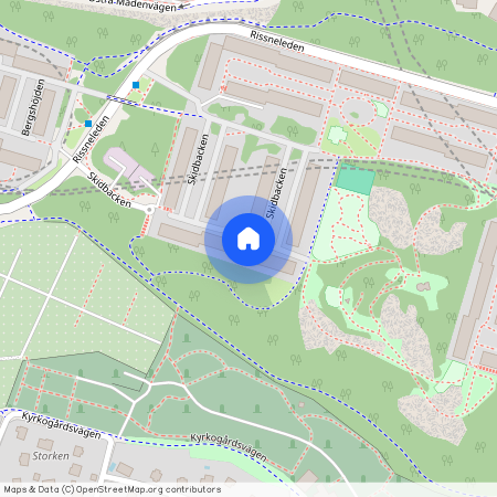 Lilla Ursvik, Sundbyberg, Stockholm, Skidbacken 16