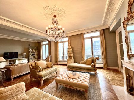 Location Appartement 5 pièces Meublé 309m² PARIS 16ème - Photo 3