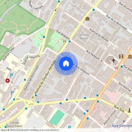 Rue Simpson, H3G 2J5, Montréal