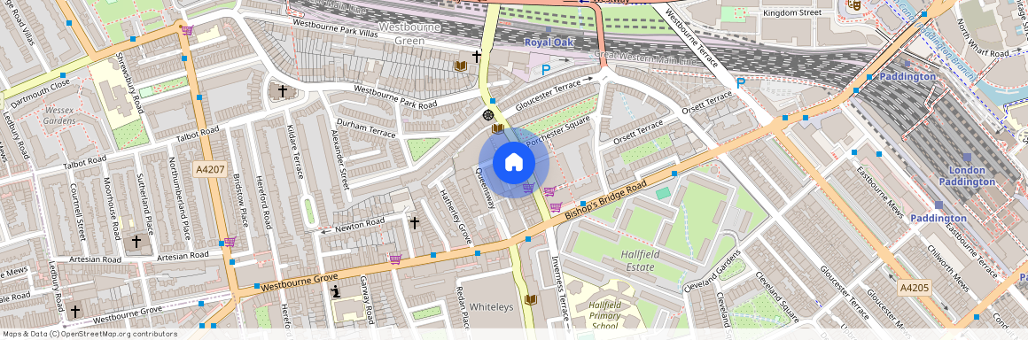 Porchester Road, Queensway, W2