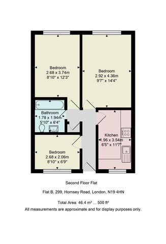 2 Bed Flat, Hornsey Road, N19 - Photo 5