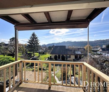 Magnificent renovated 3-room apartment with balcony - Photo 1