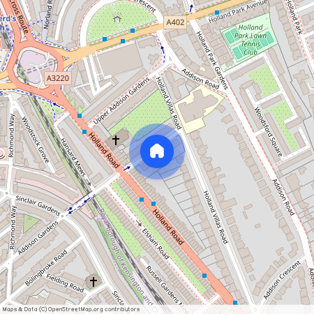 Lower Addison Gardens, Holland Park, W14