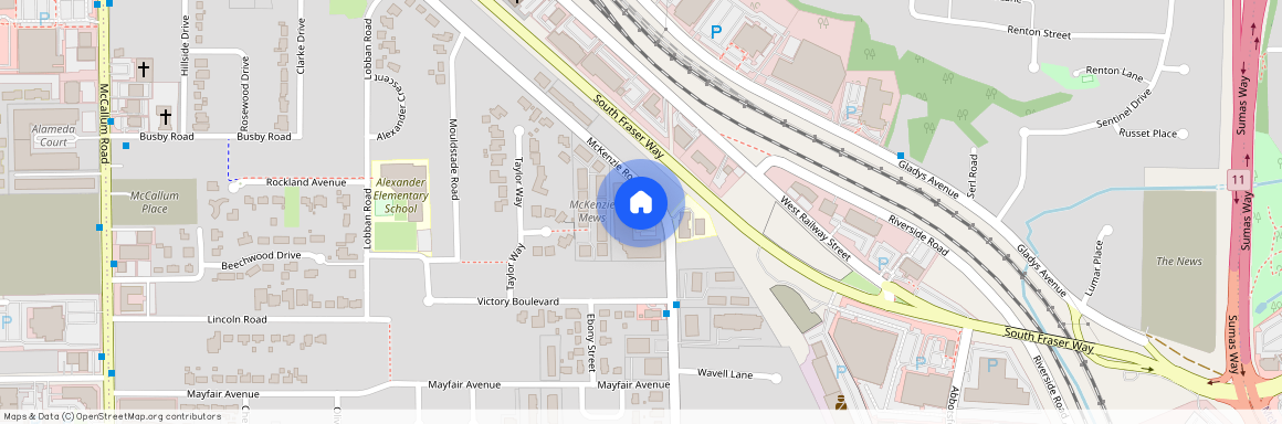 $1575 Property Location #417 2233 Mckenzie Road Abbotsford, BC, V2S 4A1 Canada