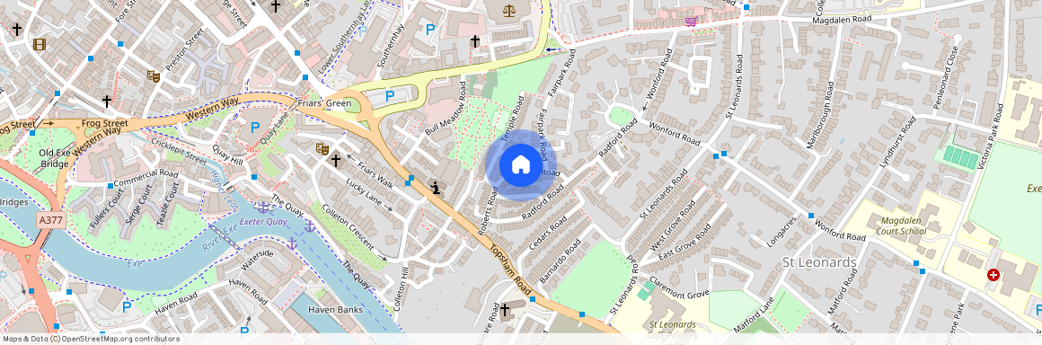 Roberts Road, St Leonards, Exeter, EX2