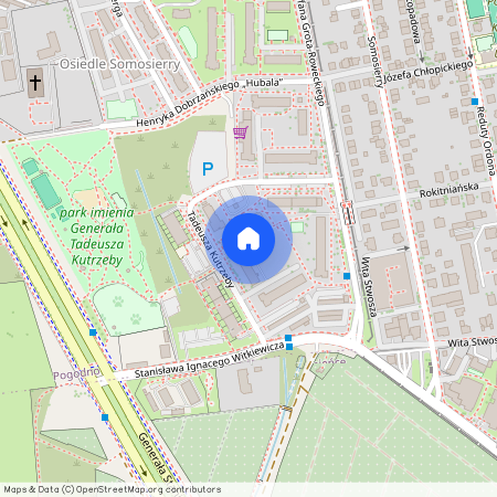 ul. Tadeusza Kutrzeby, Pogodno, Zachód, Szczecin, zachodniopomorskie