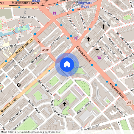 The Water Gardens, Hyde Park, W2, Hyde Park / Paddington, London