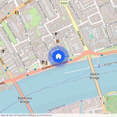 Carlyle Mansions, London