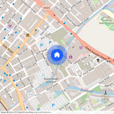 Burlington House Tariff Street M1