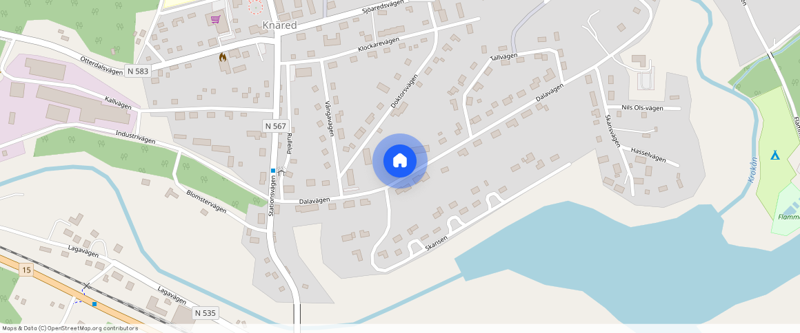 Dalavägen **, Knäred