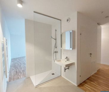 Sonnwendviertel: 1-Zimmer-Wohnung mit Balkon im 16. OG – Fitnessrau... - Foto 6