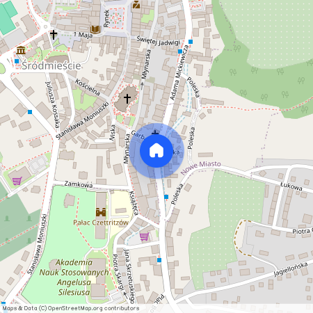 Śródmieście, Adama Mickiewicza, Wałbrzych