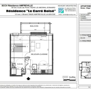 Appartement à louer 2 pièces 41.63m² - Photo 2