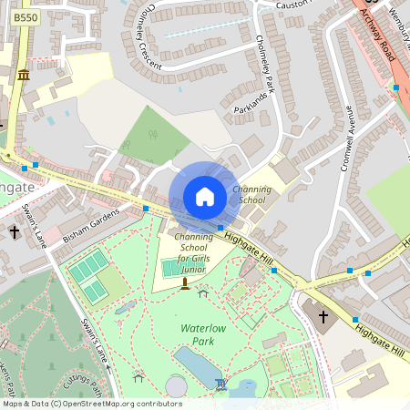 Cholmeley Park, Cholmeley Lodge, N6