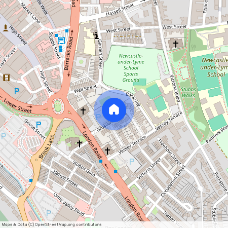 Grosvenor Road, Newcastle, Staffordshire, ST5