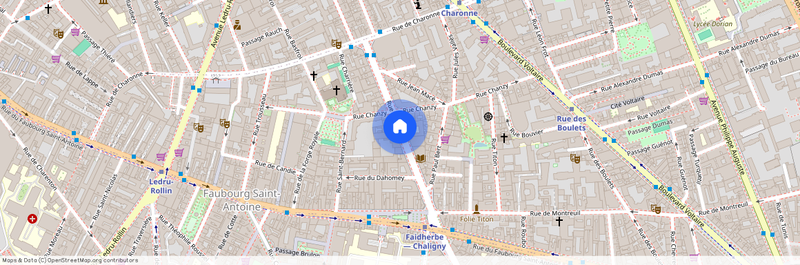 Rue Faidherbe, Francja, Paris