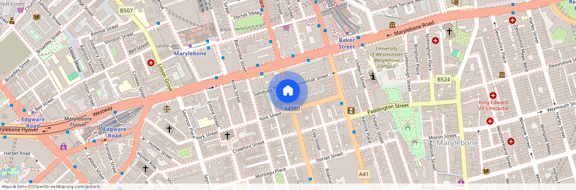 Gloucester Place, Marylebone, London, W1U
