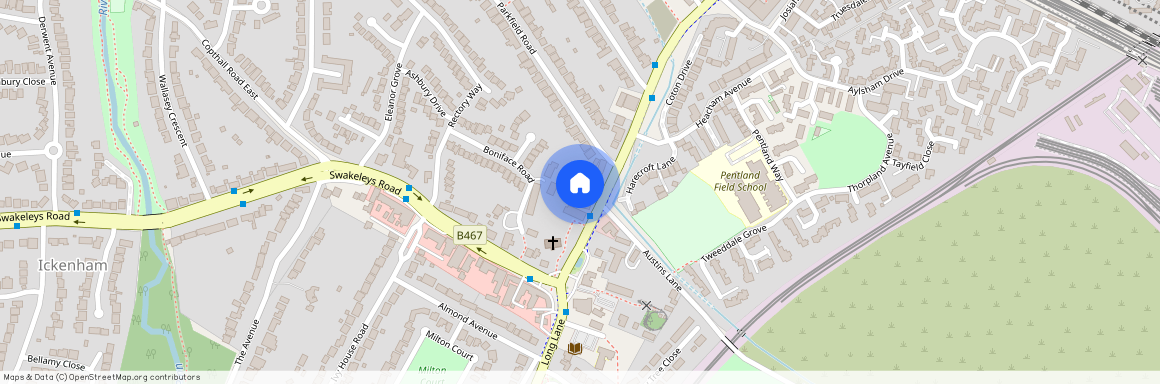 High Road, Uxbridge, Greater London, UB10