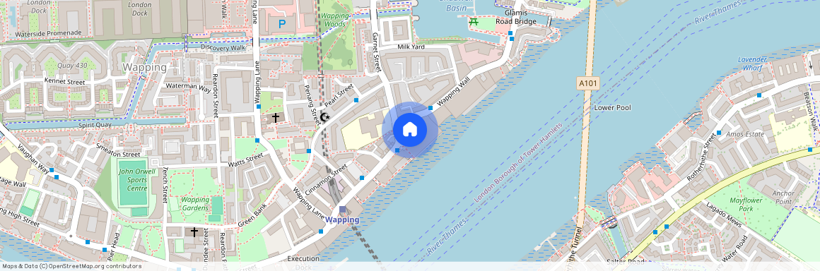 New Crane Place, Wapping, London, E1W