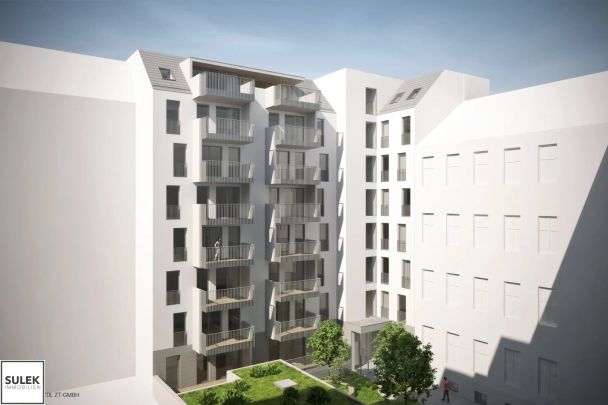 Margaretenstraße: ruhige Neubauwohnung - ideale 2er WG Wohnung mit Balkon - Foto 1