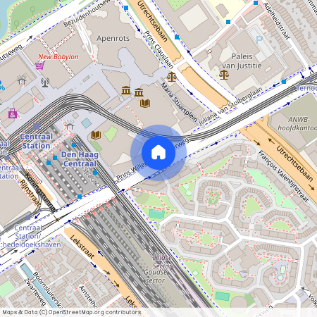 Bezuidenhout-West, 2595 BT, Prins Willem-Alexanderweg, Den Haag