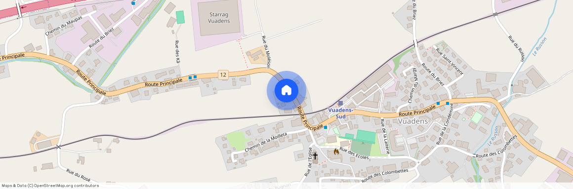 Route Principale 235, 1628 Vuadens