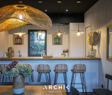 Architecture contemporaine d'inspiration traditionnelle, cette mais... - Photo 4