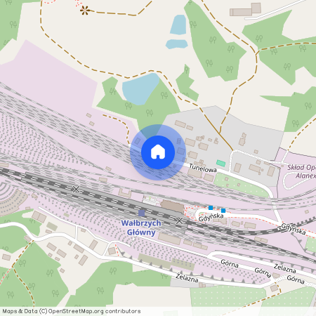 Podgórze, ul. Tunelowa, Wałbrzych