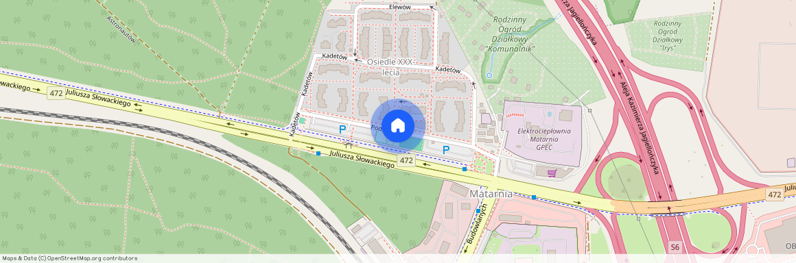 ul. Podchorążych, Matarnia, Gdańsk, pomorskie