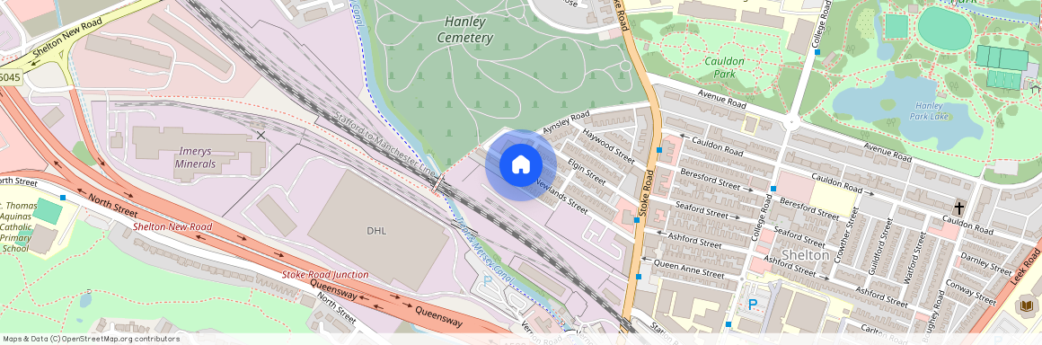 newland st, shelton, stoke on trent, staffordshire, st4 2rg