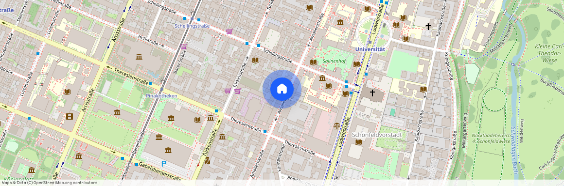 Amalienstraße 43, 80799 München - Maxvorstadt