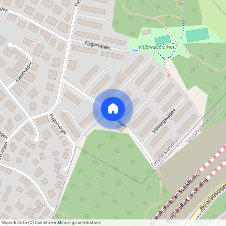 Vålbergavägen, Järfälla