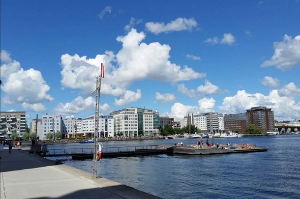FIN, NY och LYX 2:an SJÖUTSIKT på Liljeholmenskajen - Photo 1