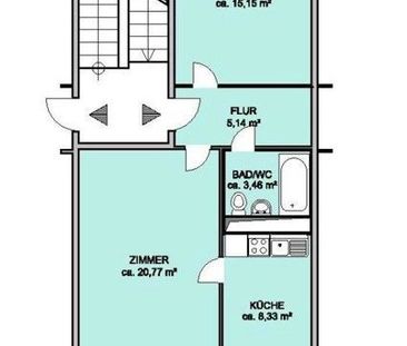 Ihr neues Zuhause: günstige 2-Zimmer-Wohnung - Photo 1
