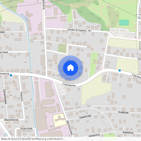 Żywiecka, Bielsko-Biała, Obszary