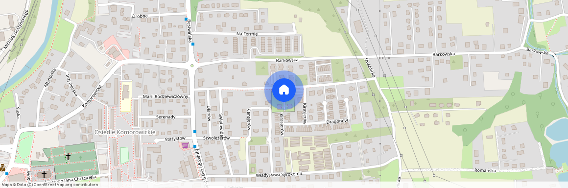 ul. Kaletnicza, Komorowice Krakowskie, Bielsko-Biała, śląskie