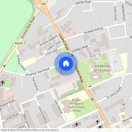 Knighton Park Road, Stoneygate, Leicester, LE2