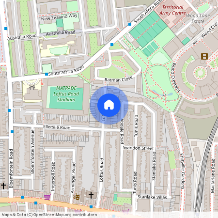 Loftus Road, Shepherds Bush, London, W12