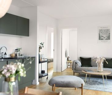 Lækker 2-etages lejlighed med rummelige værelser, olivengrønt køkke... - Photo 6