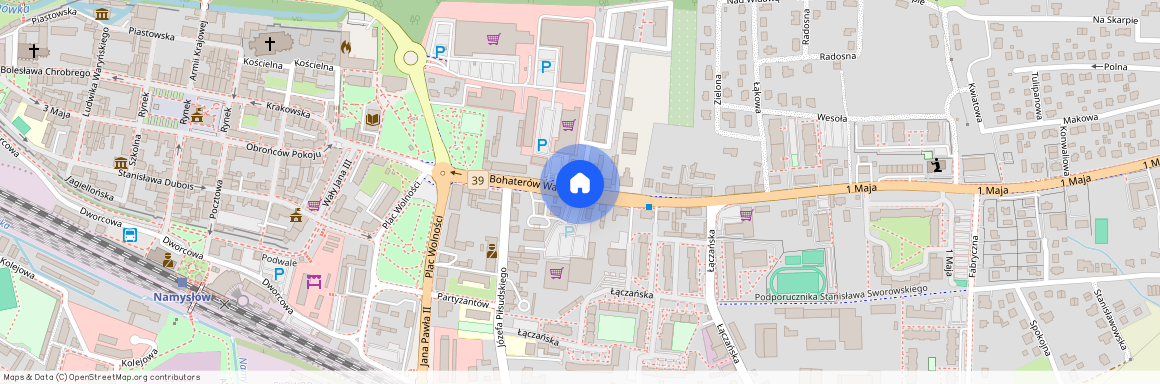 ul. Bohaterów Warszawy, Namysłów, Namysłów, namysłowski, opolskie